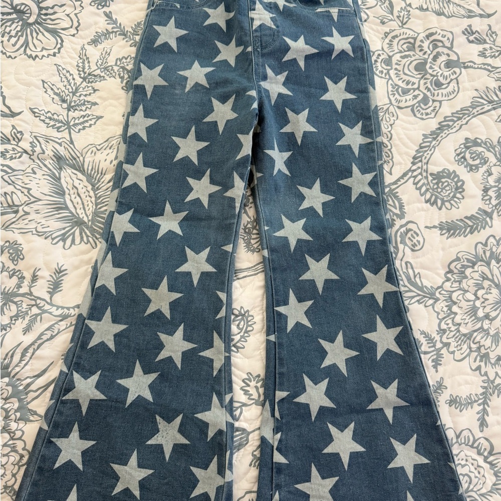 Peyton Blue Star Flare Jeans